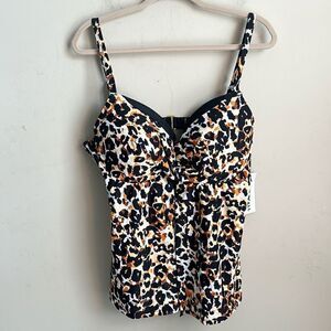 FULLFITALL Floral Tankini Top 18